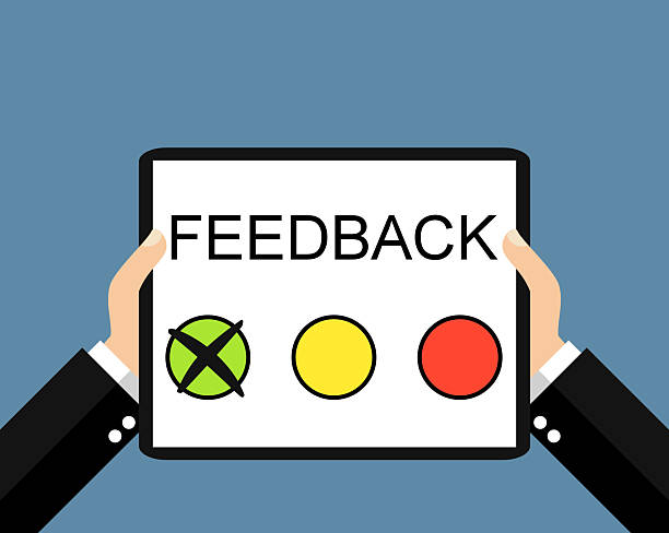 istock Positive Feedback online - Flat design Banner 2221300777