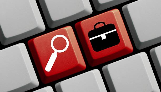 istock Job search or project - 3d illustration 2221302139