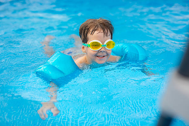 istock Happy Little Swimmer Enjoying a Hot Summer Day 2221305241