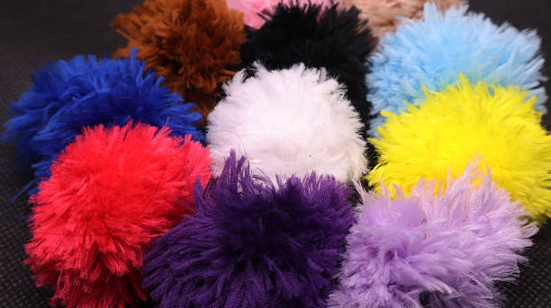 istock Rows of colorful balls lined 2221311780