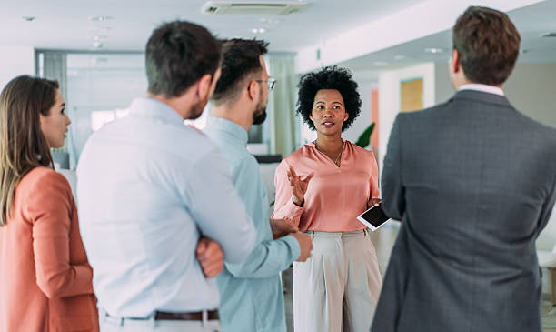 istock Team of professionals during a meeting. 2221316437