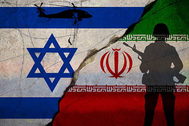 istock Conceptual image of war between Israel and Iran 2221340059