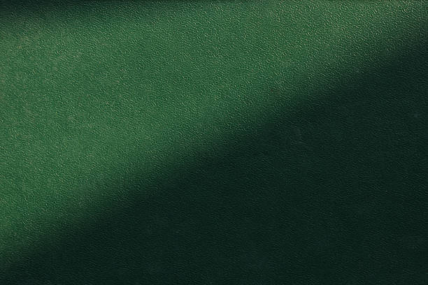 Vintage Green Textured Book Cover with Shadow