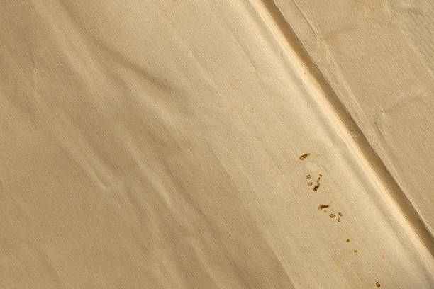 istock Torn and Layered Beige Paper Texture with Shadows 2221353040
