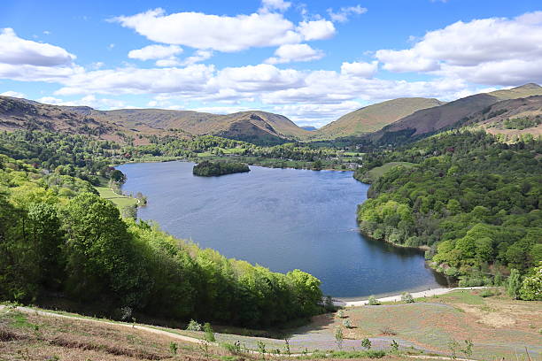 istock View of Grasmere Lake from above, England, UK. 2221365680