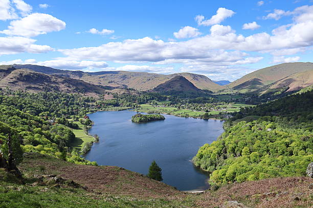 istock View of Grasmere Lake from above, England, UK. 2221365735