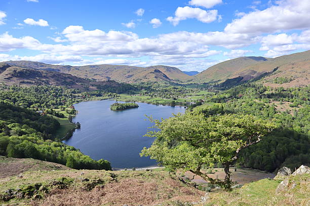 istock View of Grasmere Lake from above, England, UK. 2221365779