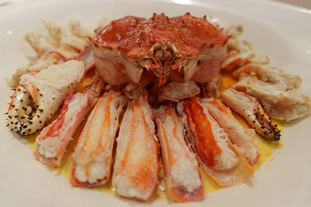 istock Delicious and tempting king crab feast 2221412570