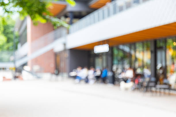 istock Blurred background of cafe in park 2221421581