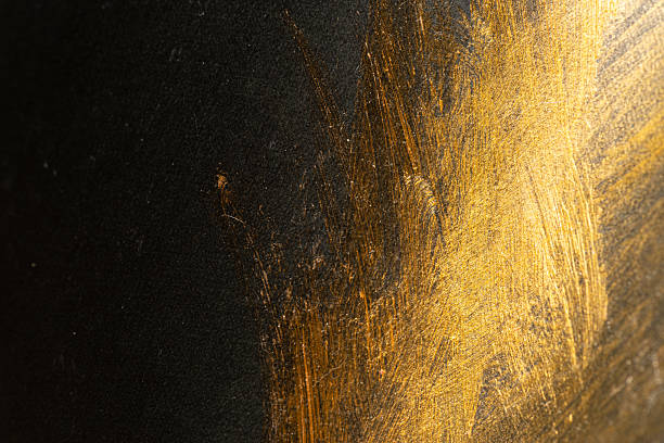 Gold and black background
