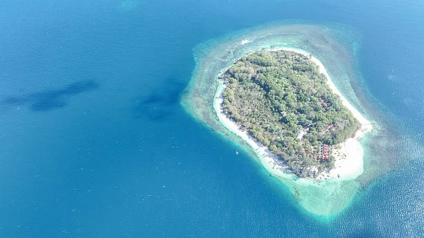 istock Gili Nanggu shines from above with its untouched greenery, inviting coastline, and peaceful atmosphere, making it an ideal escape for those seeking serenity and natural wonders 2221424220