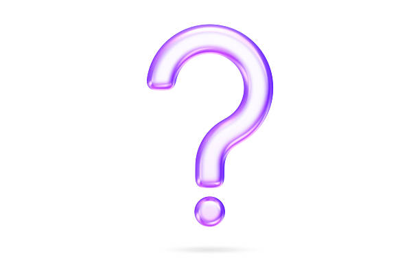 istock Question mark icon in purple glass style, symbolizing help, FAQ, support query, inquiry, 3d rendering 2221425593