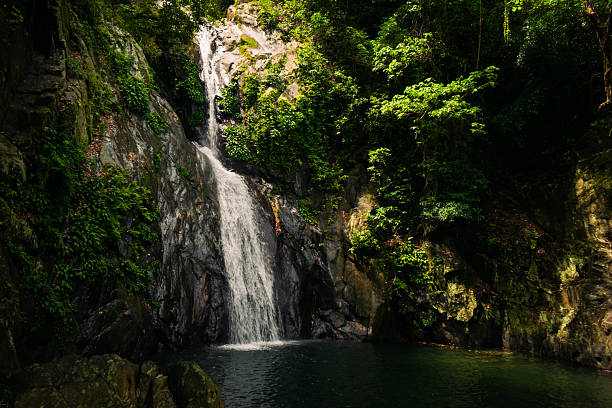 istock Pristine waters rushing from the Busay Falls. San Fernando, Romblon, Philippines 2221436899