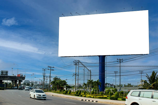 istock billboard blank for outdoor advertising poster or blank billboard for advertisement 2221449208