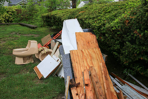 istock Yard Cleanup Reveals Discarded Construction Debris and an Old Toilet 2221456011