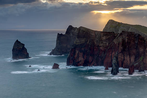 istock Daybreak at Ponta do Rosto, Madeira 2221464259