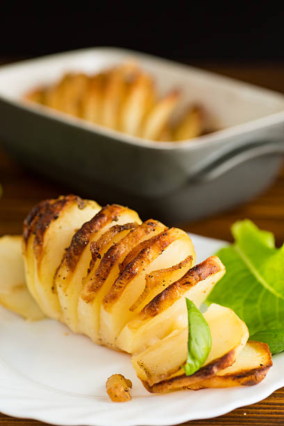 istock Fragrant country potatoes with lard and crust 2221468546