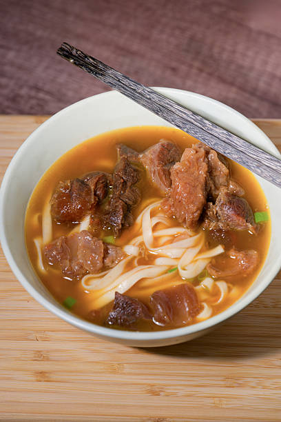 istock Delicious Beef Noodle Soup 2221470894