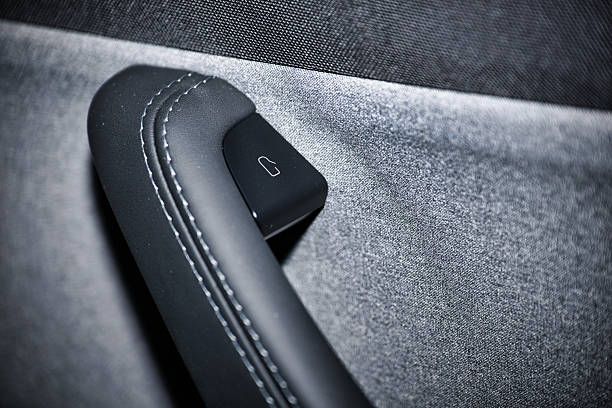 istock Close-up of a Car Seat Armrest 2221482281