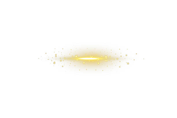 kuvapankkikuvitukset aiheesta bright golden stripe with linear glow, motion blur and smooth lighting. useful for cinematic transitions, tech overlays, party lights or fantasy graphic compositions. - rinnakkaiset keltaiset viivat