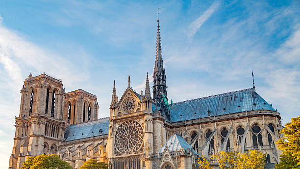 istock Notre Dame in Paris in autumn. 2221495431