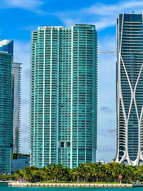 istock Miami skyline, Bayside, boat view, Florida, USA 2221517853