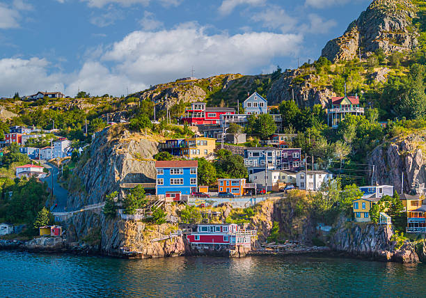 istock Colorful Hillside Homes of St. John's 2221519204