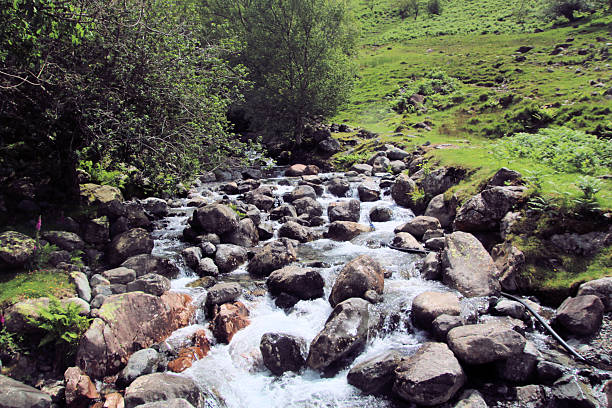 A view of the Lake District near Scafell Pike