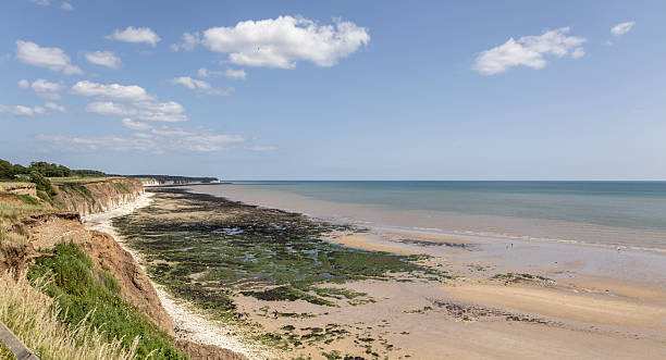 istock Bridlington North Beach/Sewerby  at low tide, 2221530539