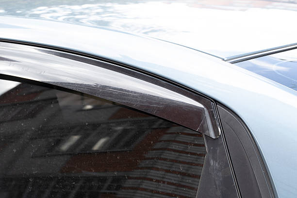 istock Deflectors for side Windows of the car.Car accessory. Additional equipment. 2221531205