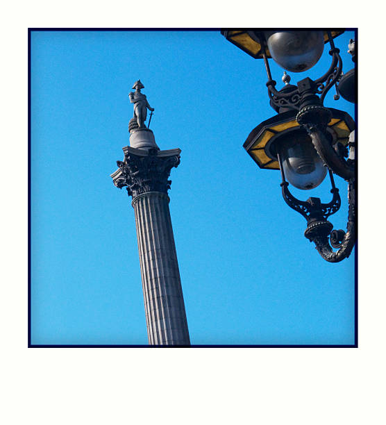 London Tourist Landmarks Polaroid style Image Travel
