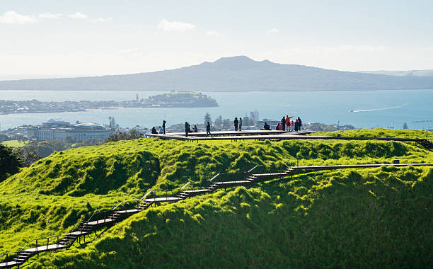 istock Scenic view from Mount Eden in Auckland. 2221561586