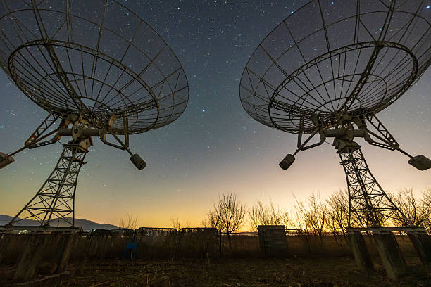 istock Radio telescopes and the Milky Way 2221567709