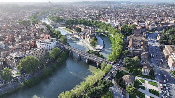 istock Tiber River At Rome In Lazio Italy. 2221573398