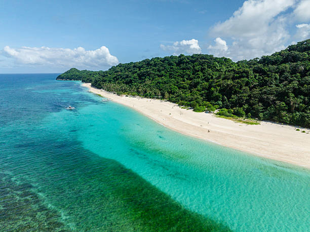 istock Puka Shell Beach in Boracay Island. Philippines. 2221574959