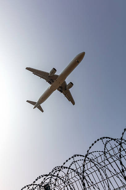 istock A plane just took off from the airport 2221598973