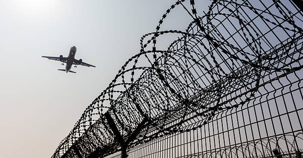 A plane just took off from the airport