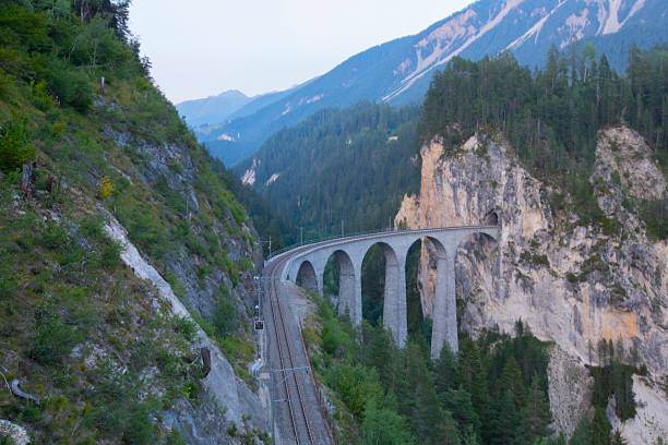 istock Landwasser viaduct, Switzerland 2221609796