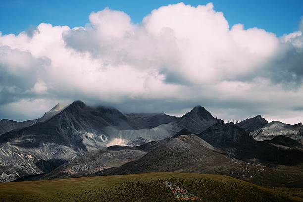 Natural scenery of the Qinghai-Tibet Plateau