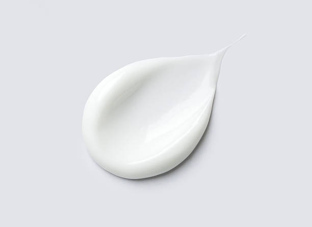 istock smear of creamy texture on a light gray background 2221616846