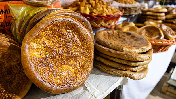 istock Tajik Flatbread A Traditional Turkish Dish Known for Its Unique Texture, Flavor, and Baking Techniques 2221625172