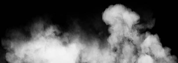 istock Misty smoke cinematic cutout black backgrounds 3d render 2221625310