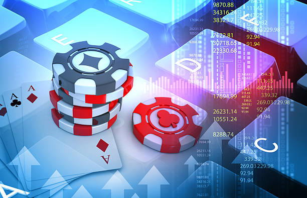 Online rummy and poker business concept