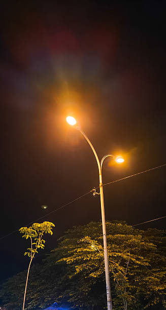 istock street lights at night 2221630830