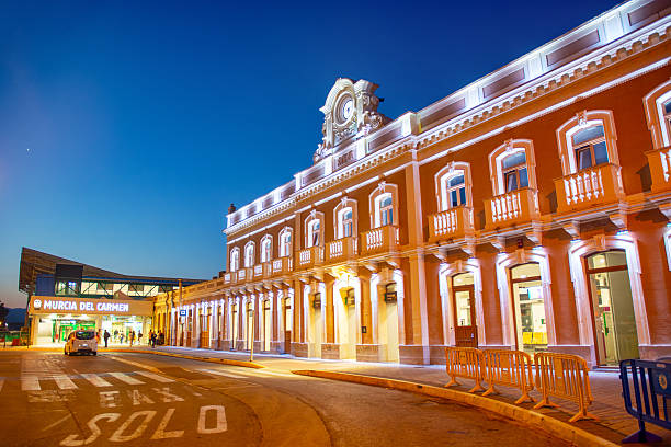 istock Murcia del Carmen railway station, Spain 2221642384