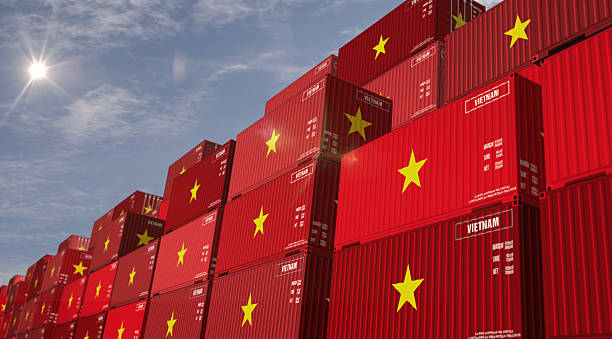 istock Vietnam export cargo shipping containers 2221642676