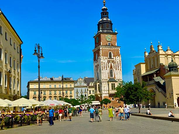 istock Main Market Square, Krakow 2221648789