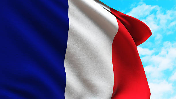istock France Flag Waving in Wind 2221652059