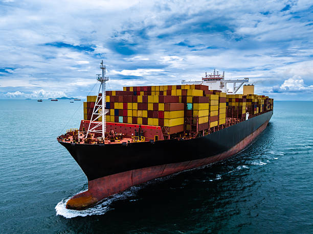 istock shipping logistic cargo container ship import export goods and distributing products to dealer and consumers across worldwide by container ship business and industry transportation 2221664681
