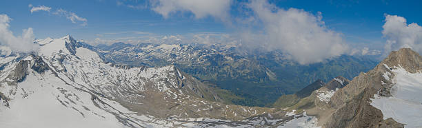 istock View from mount Kitzsteinhorn, Kaprun, in summer 2221667946